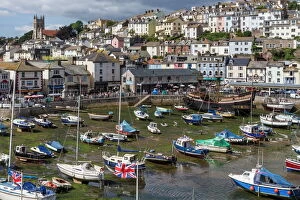 Boats Collection: Harbour, Brixham, Devon, England, United Kingdom, Europe
