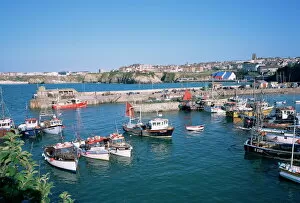 Newquay Poster Print Collection: Harbour, Newquay, Cornwall, England, United Kingdom, Europe