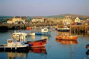 Traveling Collection: The harbour, West Bay, Dorset, England, UK