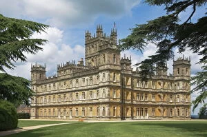 Related Images Metal Print Collection: Highclere Castle (Downton Abbey)