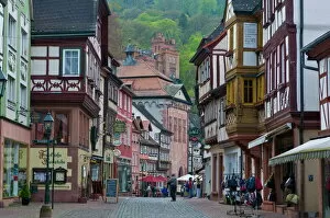 Bavaria Fine Art Print Collection: The Historic town of Miltenberg, Franconia, Bavaria, Germany, Europe