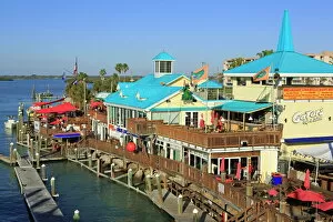 Waterfronts Collection: Johns Pass Marina, Madeira, St. Petersburg Region, Tampa, Florida, United States of America