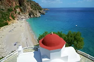 Greek Islands Collection: Kira Panagia beach, Karpathos, Dodecanese, Greek Islands, Greece, Europe