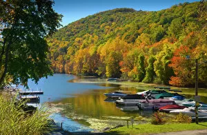 Related Images Collection: Lake Candlewood, Connecticut, New England, United States of America, North America
