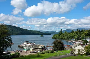 Lakes Collection: Lake Windermere from Bowness on Windermere, Lake District National Park, Cumbria, England