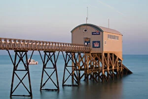 Jetty Collection: Lifeboat Station, Selsey, West Sussex, England, United Kingdom, Europe