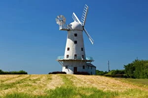Traditional Windmill Collection: Llancayo Windmill, near Usk, Monmouthshire, Wales, United Kingdom, Europe