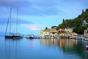 Traditionally Greek Collection: Loggos Harbour, Paxos, The Ionian Islands, Greek Islands, Greece, Europe