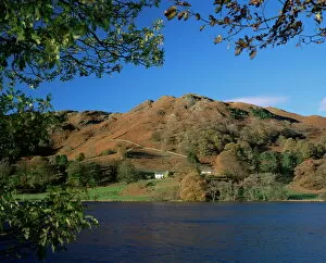 Lakes Postcard Collection: Loughrigg Tarn and Fell, Lake District National Park, Cumbria, England