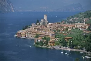 Southern Europe Collection: Malcesine, Lago di Garda (Lake Garda)