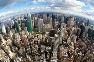 Empire State Building Collection: Manhattan view from the Empire State Building, New York City, New York