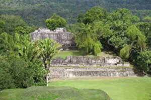 Historical sites Canvas Print Collection: Mayan ruins, Xunantunich, San Ignacio, Belize, Central America