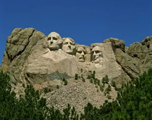 Jacob Jacobs Collection: Mount Rushmore, South Dakota, United States of America, North America