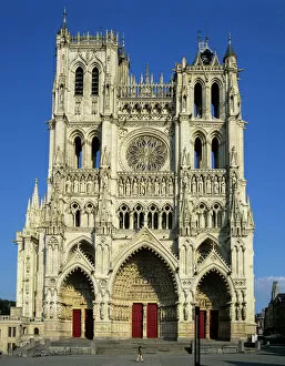 Amiens Cathedral Collection: Notre Dame Cathedral, UNESCO World Heritage Site, Amiens, Picardy, France, Europe