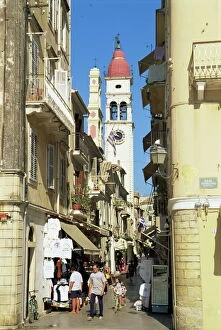 Corfu Town Collection: Old Town, Corfu Town, Corfu, Ionian Islands, Greek Islands, Greece, Europe