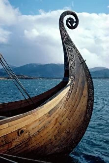 Related Images Collection: Oseberg replica Viking ship