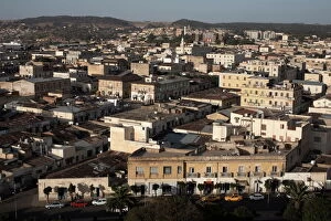 Africa Metal Print Collection: Overlooking the capital city of Asmara, Eritrea, Africa