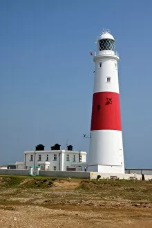Lighthouses Metal Print Collection: Portland Bill Lighthouse, Isle of Portland, Weymouth, Dorset, England, United Kingdom
