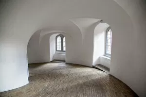 Interior Collection: The Round Tower Interior, Copenhagen, Denmark, Scandinavia, Europe
