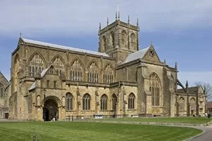 Related Images Framed Print Collection: Sherborne Abbey, Dorset, England, United Kingdom, Europe