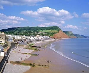 Great Houses Premium Framed Print Collection: Sidmouth, south Devon, England, UK