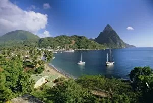 Distance Collection: Soufriere and The Pitons, St