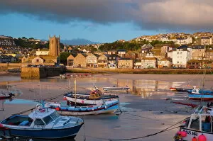 Sky Line Collection: St. Ives Harbour, Cornwall, England, United Kingdom, Europe