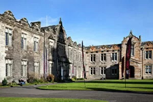 St Andrews Collection: St Salvators College Quad, St Andrews, Fife, Scotland
