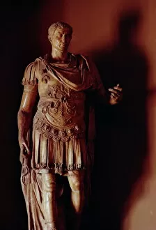 Rome Collection: Statue of Julius Caesar in the Council Chamber