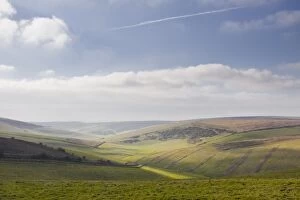 Brighton & Hove Premium Framed Print Collection: Stump Bottom and the rolling hills of the South Downs National Park near to Brighton, Sussex