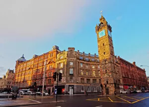 Architectural heritage Collection: Tolbooth Steeple at Glasgow Cross, Glasgow, Scotland, United Kingdom, Europe