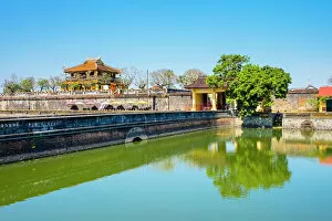 International Landmark Collection: Tu Phuong Vo Su and north gate of Imperial City of Hue, UNESCO World Heritage Site