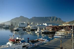 South Collection: The V & A. waterfront and Table Mountain cape Town