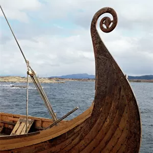 Viking Age Metal Print Collection: Viking Oseberg ship