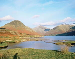 Lake District Canvas Print Collection: Wastwater with Wasdale Head and Great Gable, Lake District National Park