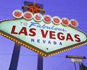 Signs Mouse Mat Collection: Welcome to Las Vegas sign