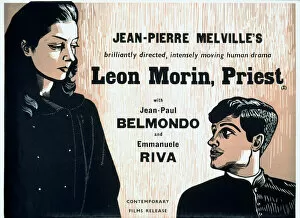 Peter Brown Fine Art Print Collection: Academy Poster for Jean-Pierre Melvilles Leon Morin, Priest (1961)