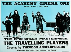 Posters Framed Print Collection: Academy Poster for Theo Agelopoulos The Travelling Players (1975)
