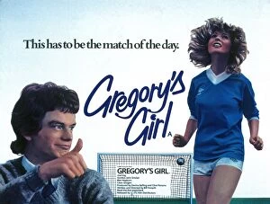 Film Poster Fine Art Print Collection: Film Poster for Bill Forsyths Gregorys Girl (1980)
