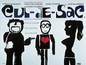 Film Jigsaw Puzzle Collection: Film Poster for Roman Polanskis Cul-De-Sac (1966)
