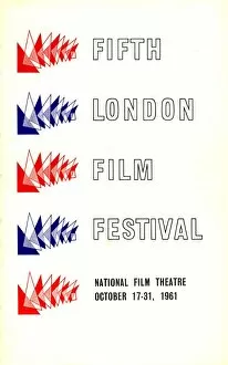 London Film Festival Photo Mug Collection: London Film Festival Poster - 1961