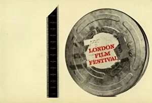 Film Canvas Print Collection: London Film Festival Poster - 1966