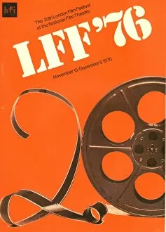 1976 Collection: London Film Festival Poster - 1976