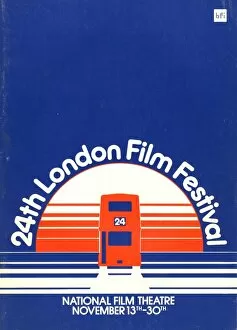Vintage Metal Print Collection: London Film Festival Poster - 1980