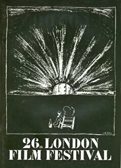 8 Sep 2008 Antique Framed Print Collection: London Film Festival Poster - 1982