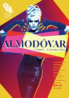 Film Poster Canvas Print Collection: Poster for Almodovar Season at BFI Southbank (1st August - 4th October 2016)