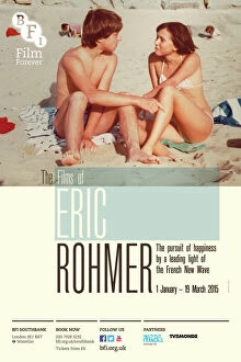 Related Images Poster Print Collection: Poster for The Films Of Eric Rhomer Season at BFI Southbank (1 January - 19 March 2015)