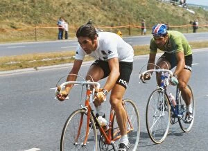 Cycling Canvas Print Collection: Eddy Merckx - 1974 Tour De France - Stage 2