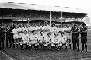 Peter Lely Pillow Collection: The England team that faced the All Blacks at Twickenham in 1979