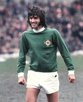 Related Images Fine Art Print Collection: George Best - Northern Ireland